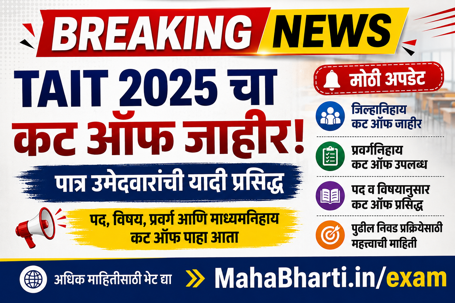 TAIT 2025 Cut Off