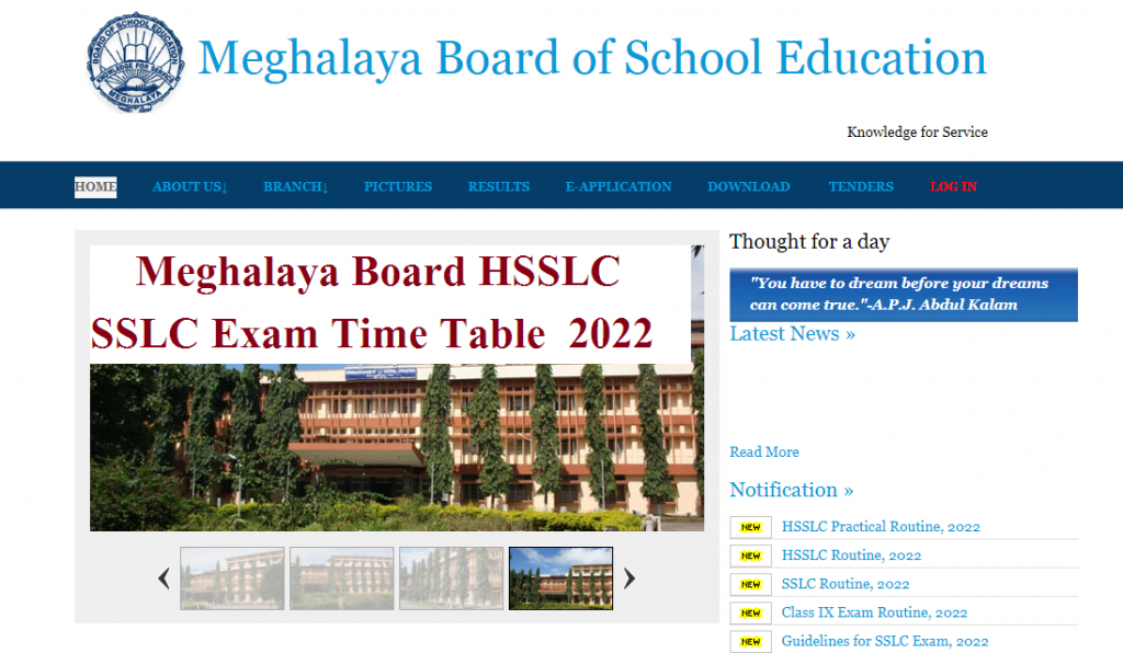 Meghalaya Board Class 10th Time Table 2021 Archives - MahaBharti.in ...