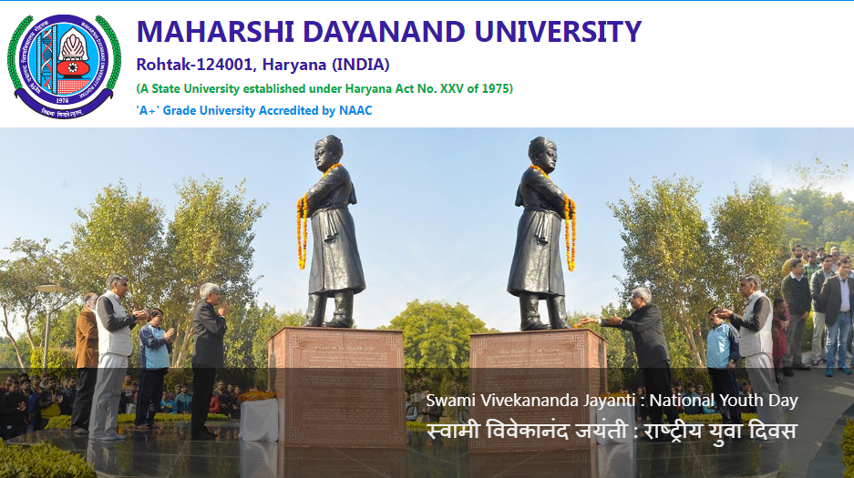 English - Maharshi Dayanand University, Rohtak