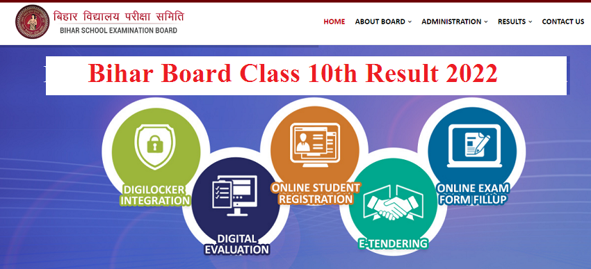 Bihar Board Class 10th Result 2022