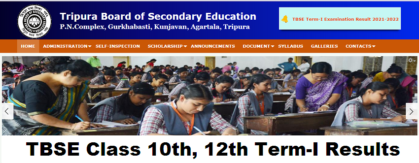 TBSE Class 10th 12th Result 2022