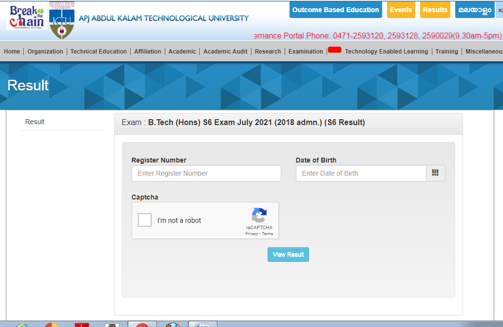 Abdul Kalam Technical University Result 2022