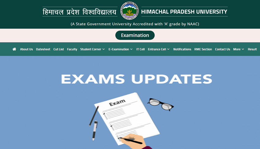 Himachal Pradesh University Result 2022