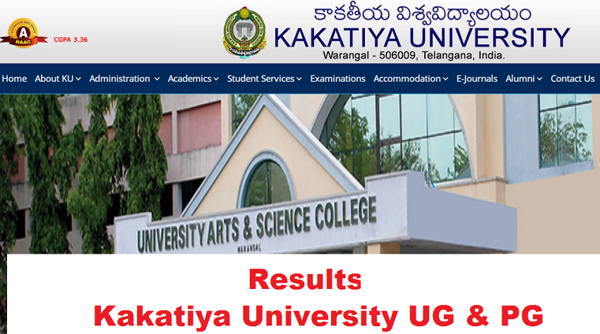 Kakatiya University Results 2022