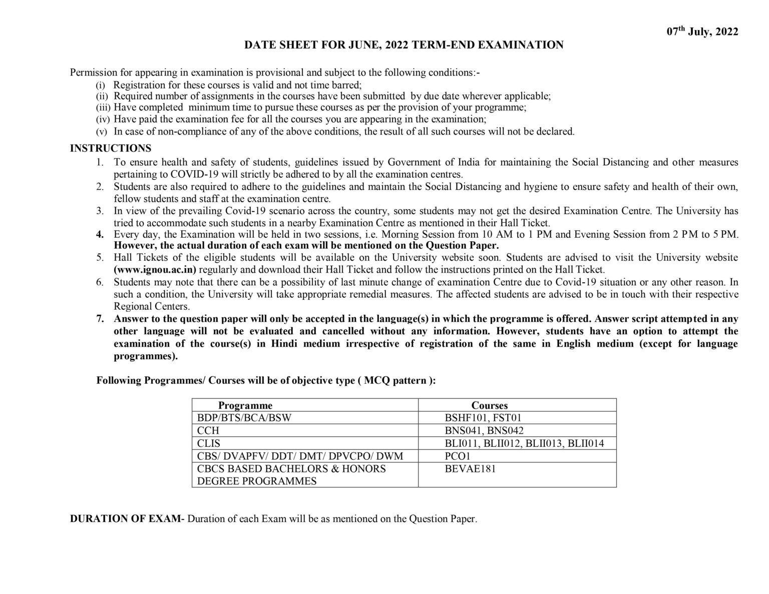 ignou-time-table-june-2022-released-check-exam-schedule-here