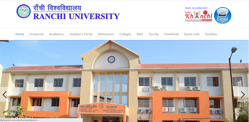 Ranchi University Result 2022