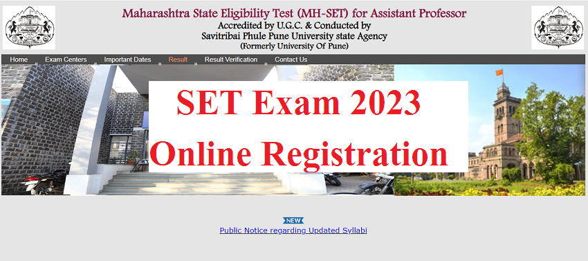 Maharashtra SET Exam 2023 Online Registration