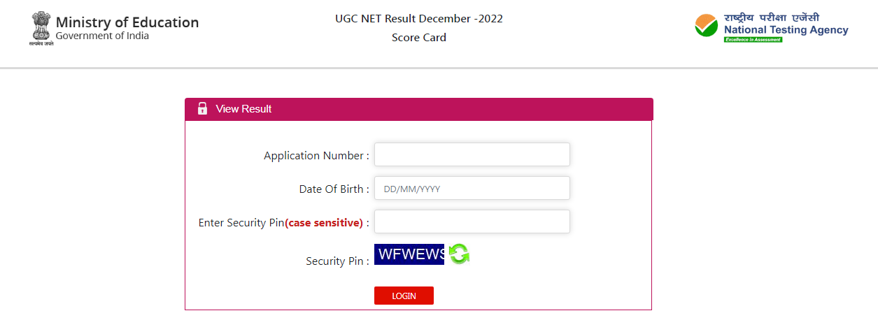 UGC NET Result 2023