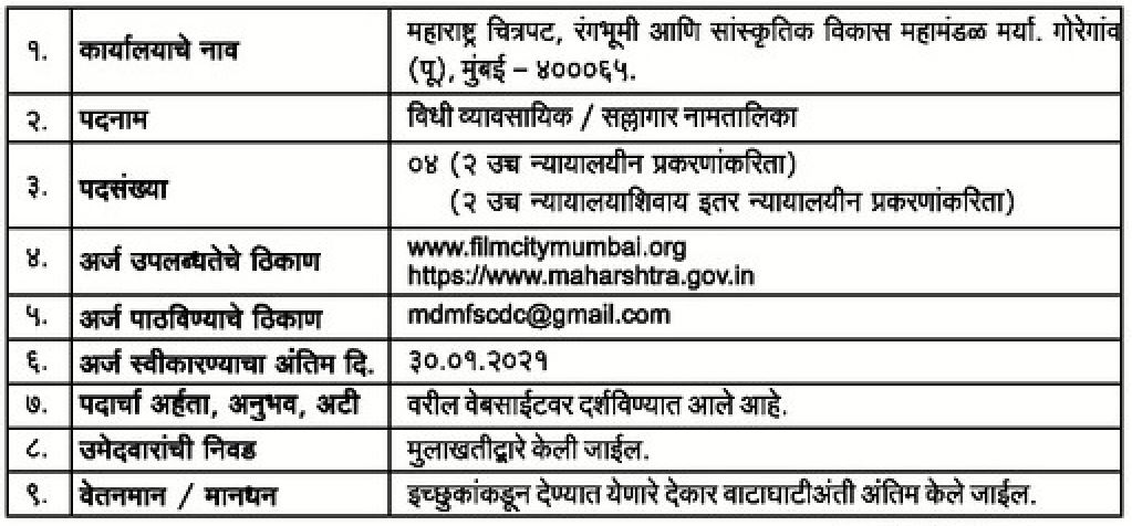 Film City Mumbai Bharti