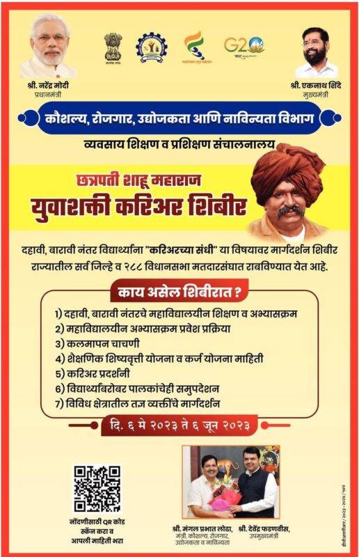 Chhatrapati Shahu Maharaj Yuva Shakti Career Camp