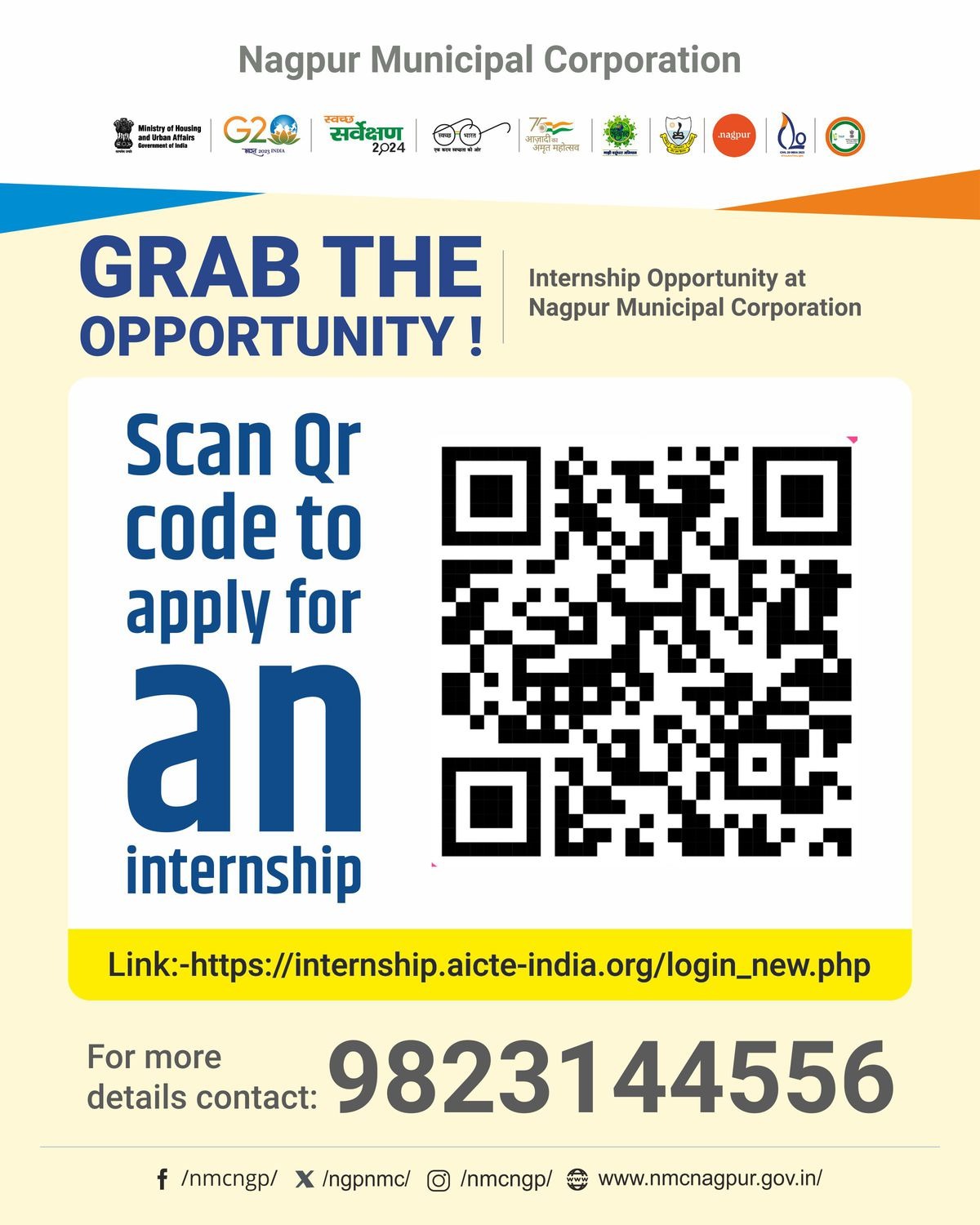 Nagpur MC Tulip Internship Program 2024 Registration