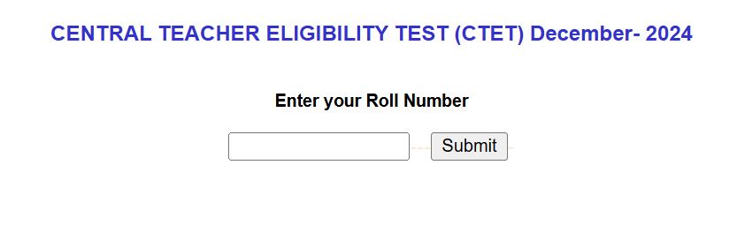 CTET Result 2025