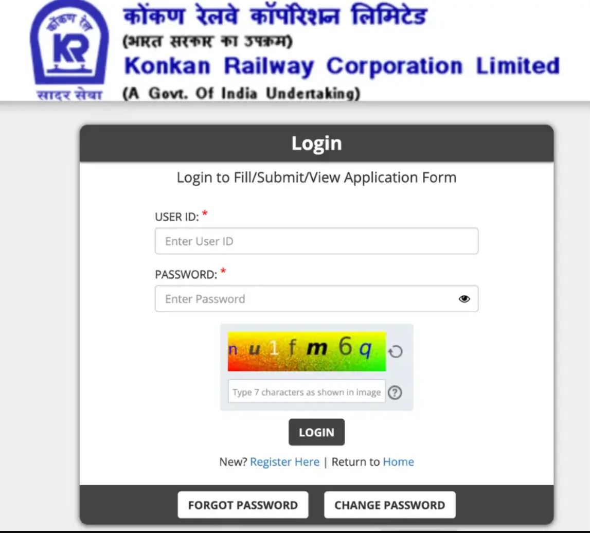 Konkan Railway Admit Card Download