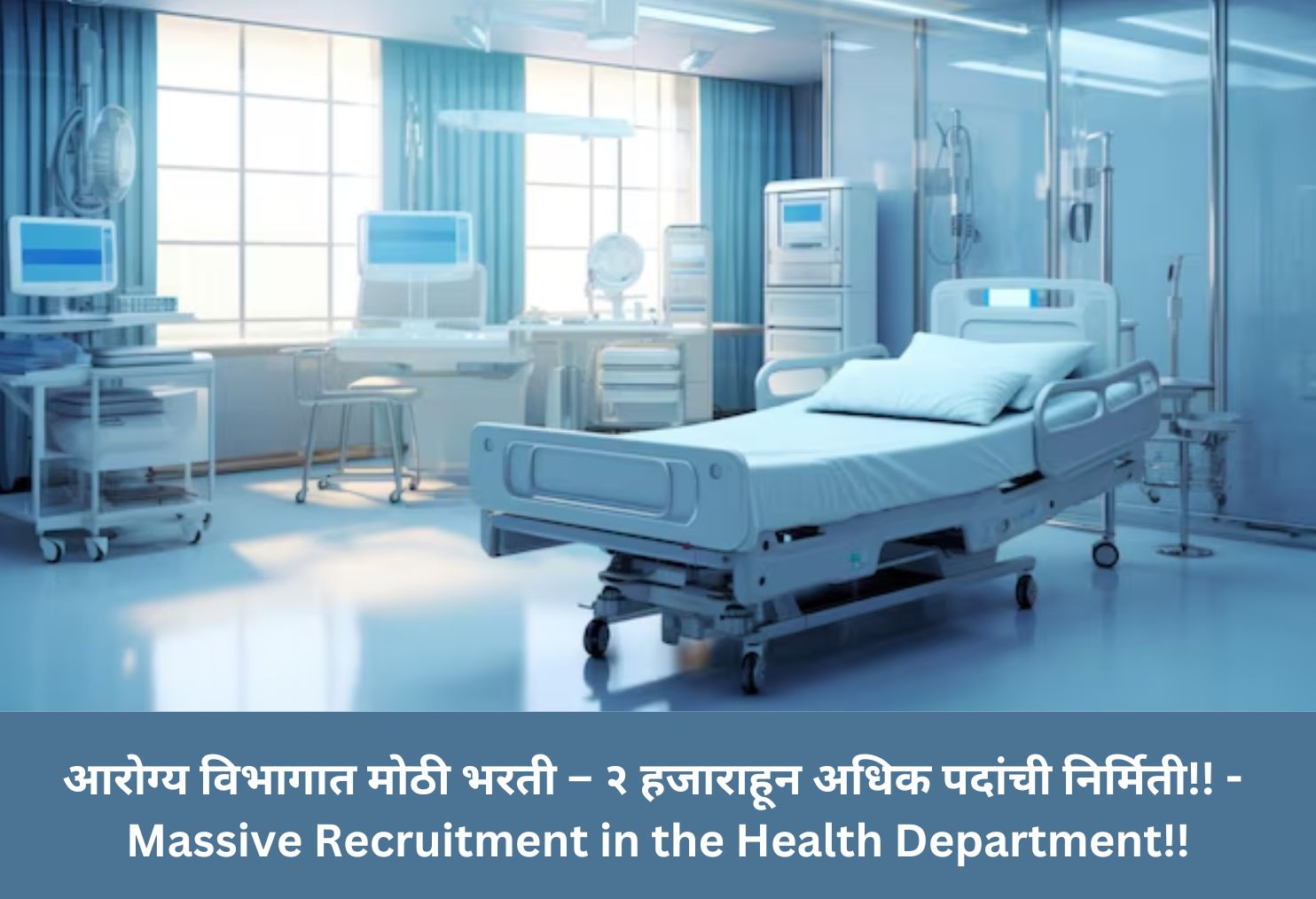 Massive Recruitment in the Health Department – Over 2,000 New Positions Created!!