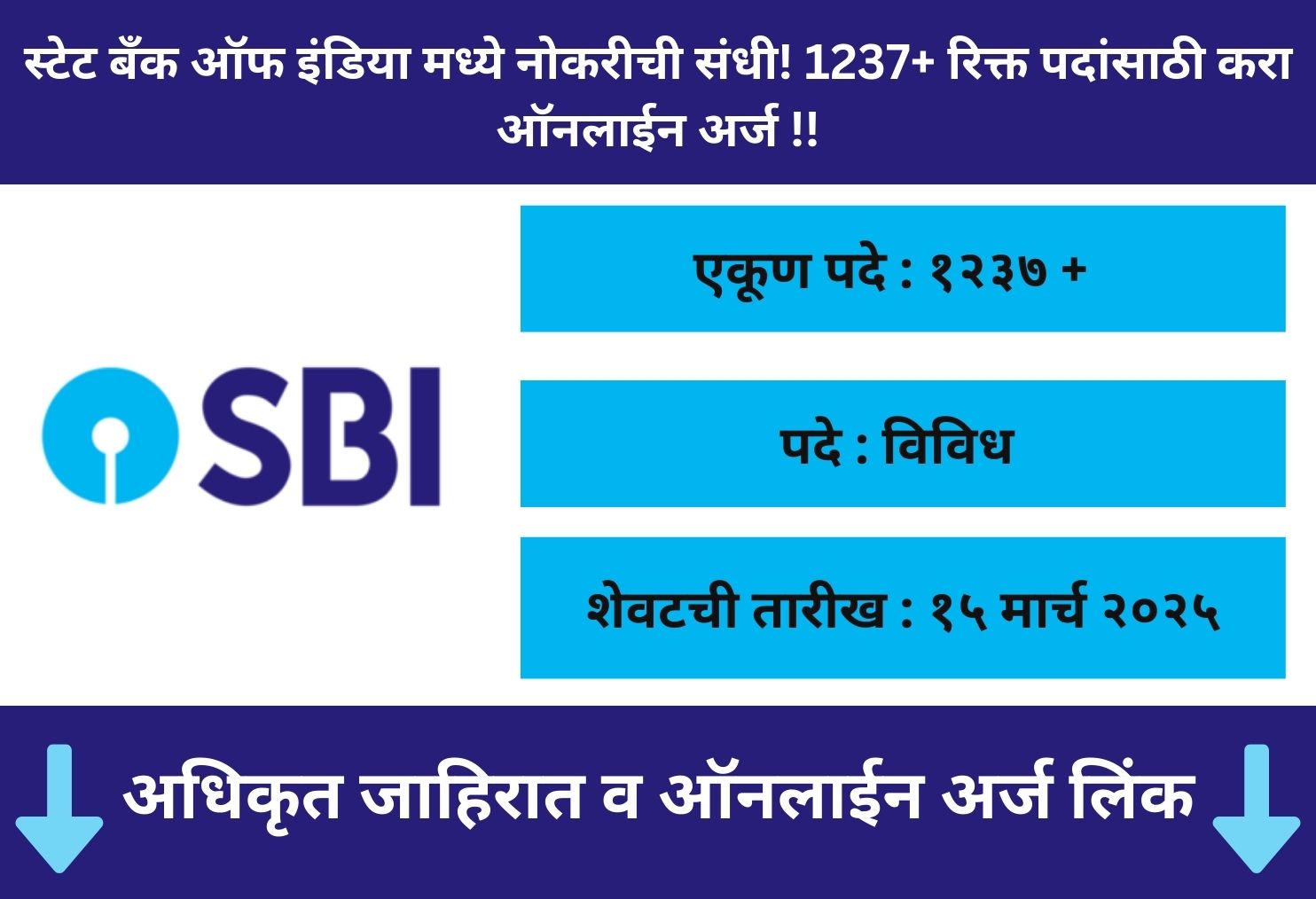 SBI Online Application 2025