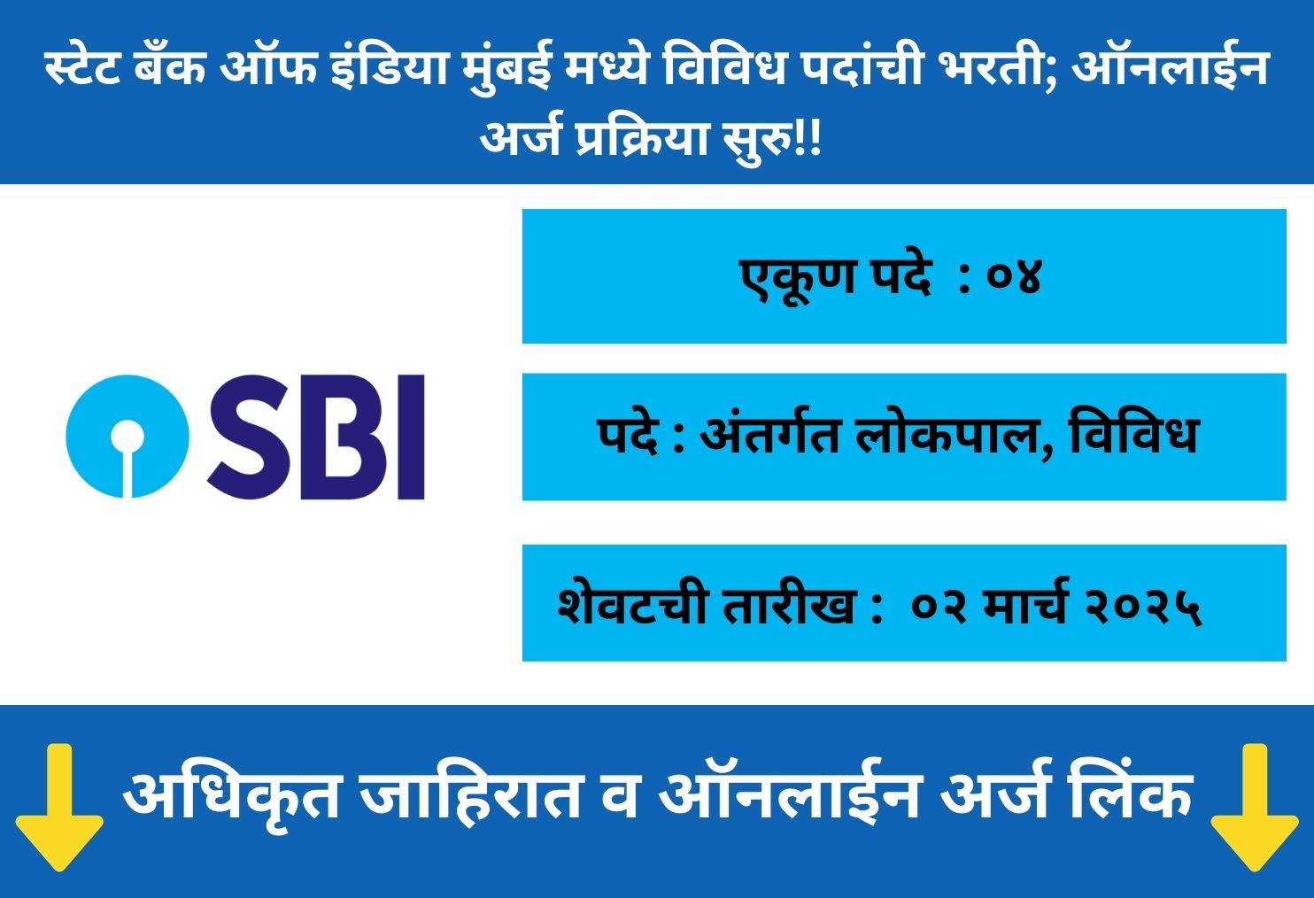 SBI Mumbai Online Application 2025