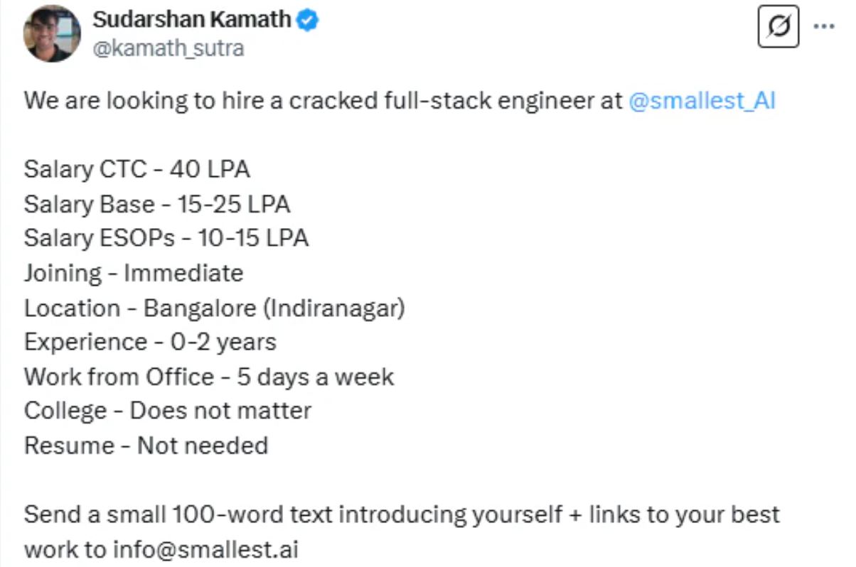 Smallest AI Jobs Direct