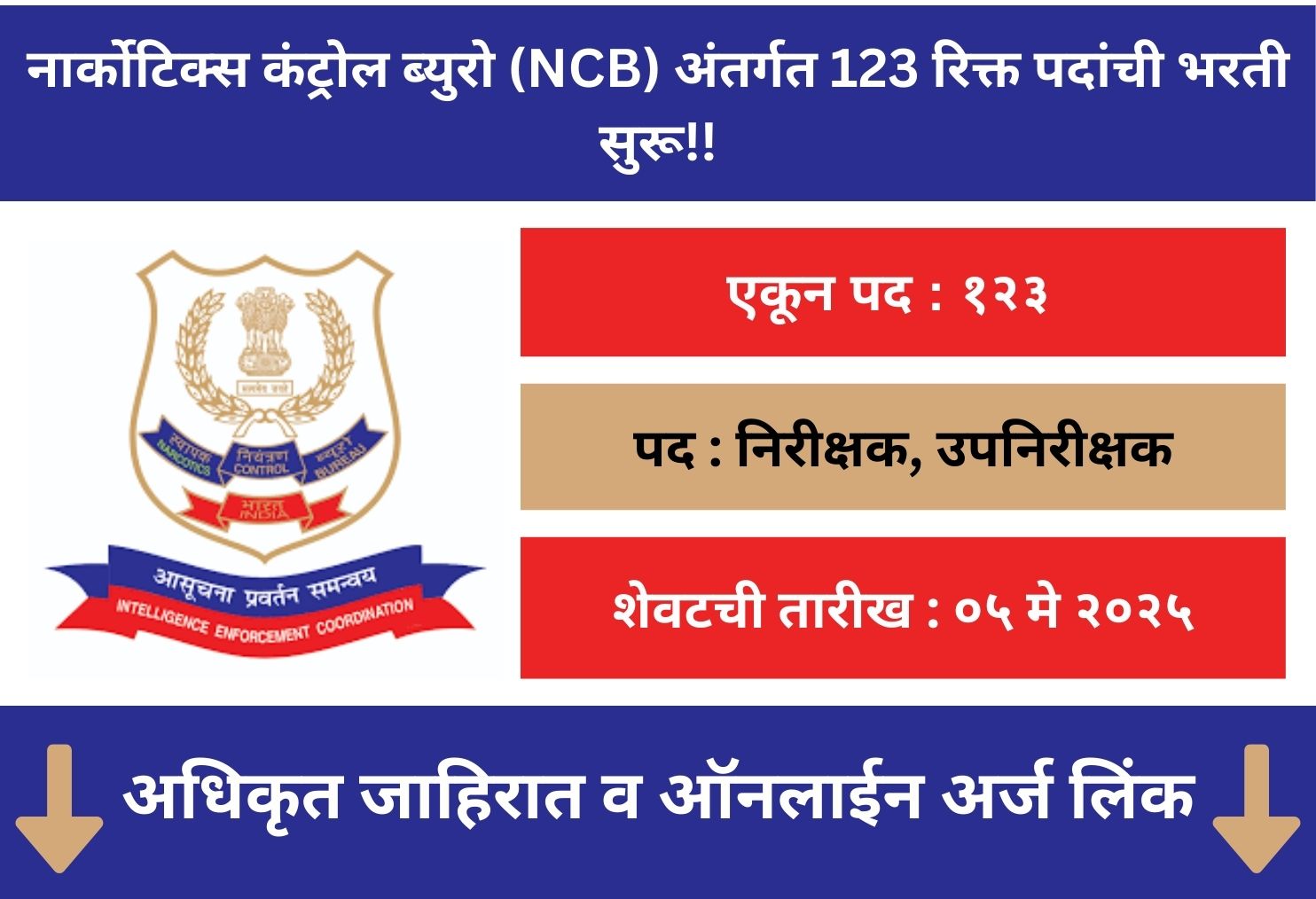 Narcotics Control Bureau Offline Application 2025