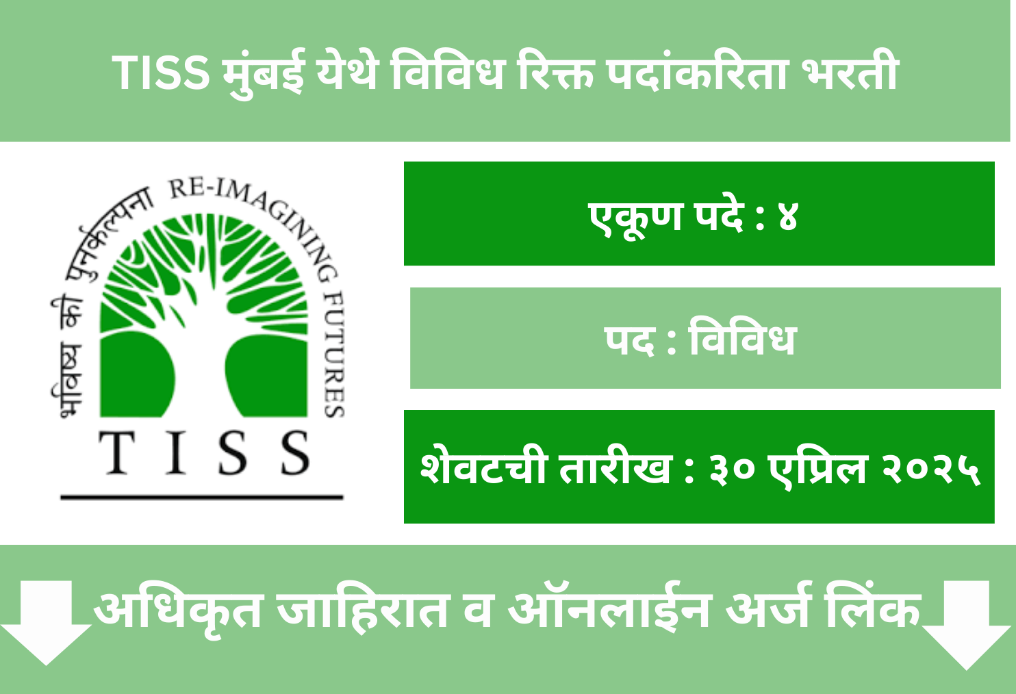 TISS Mumbai Online (e-mai) Applications 2025