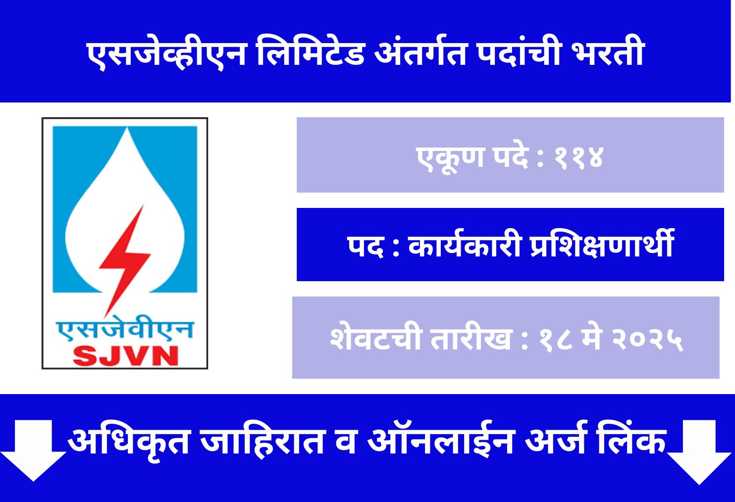 SJVN Recruitment 2025