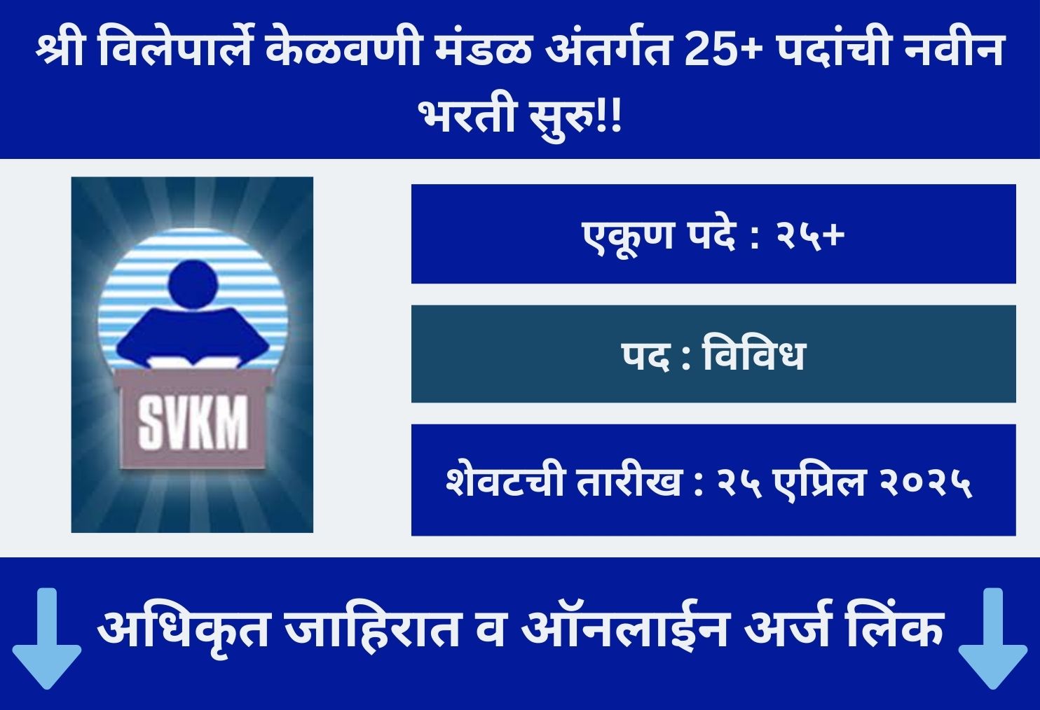 SVKM Online Application 2025
