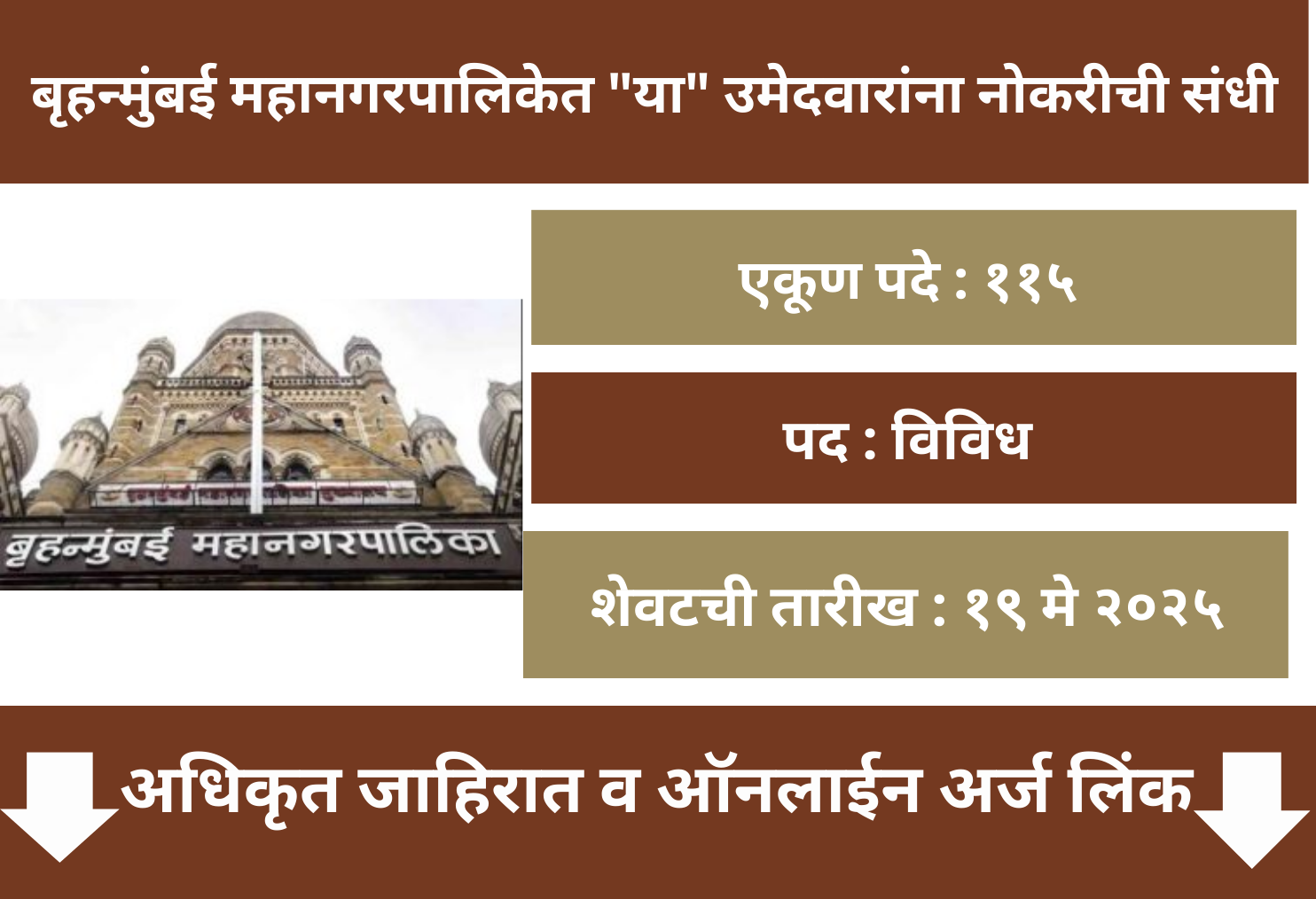  BMC Recruitment 2025 
