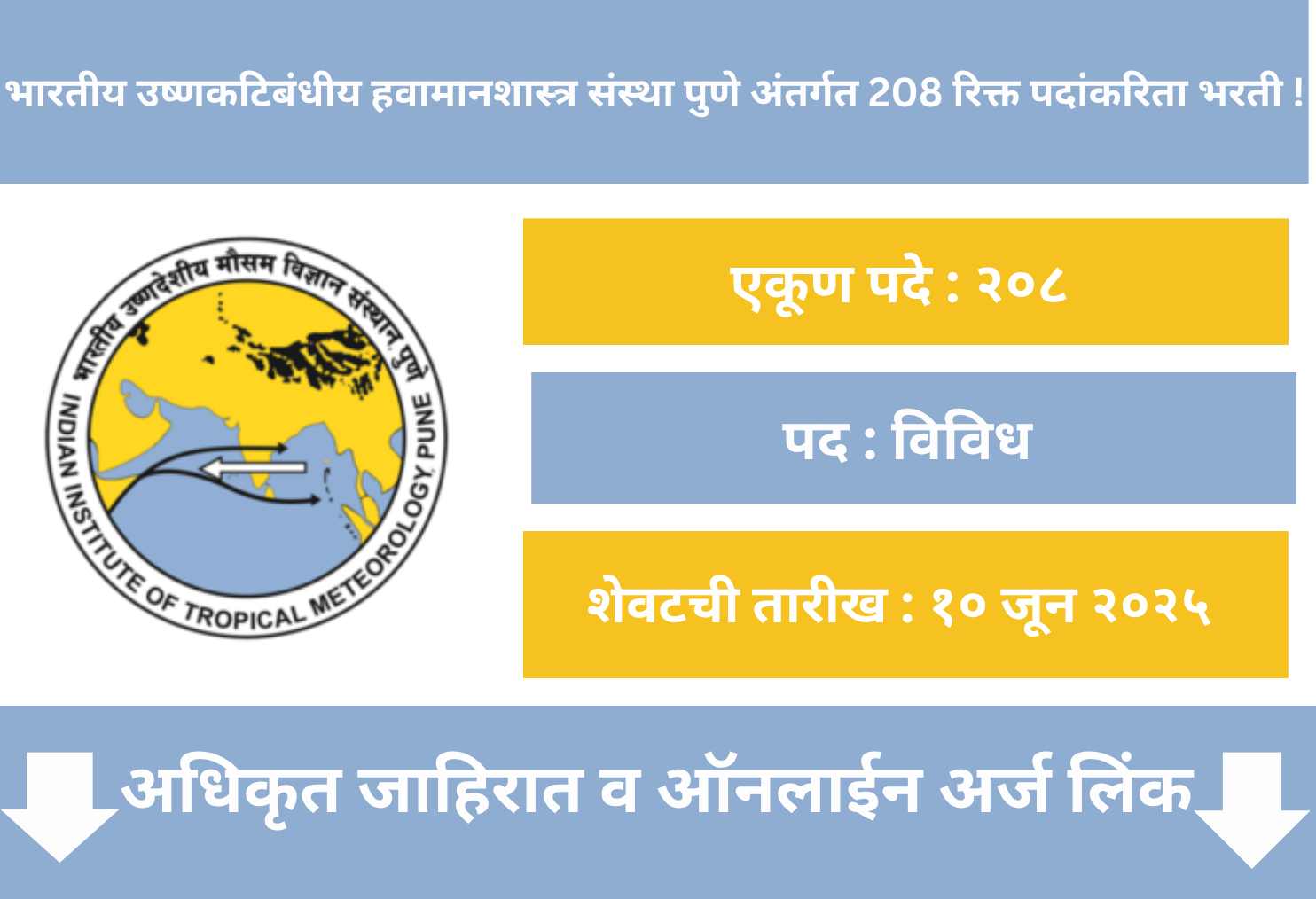 IITM Pune Recruitment 2025