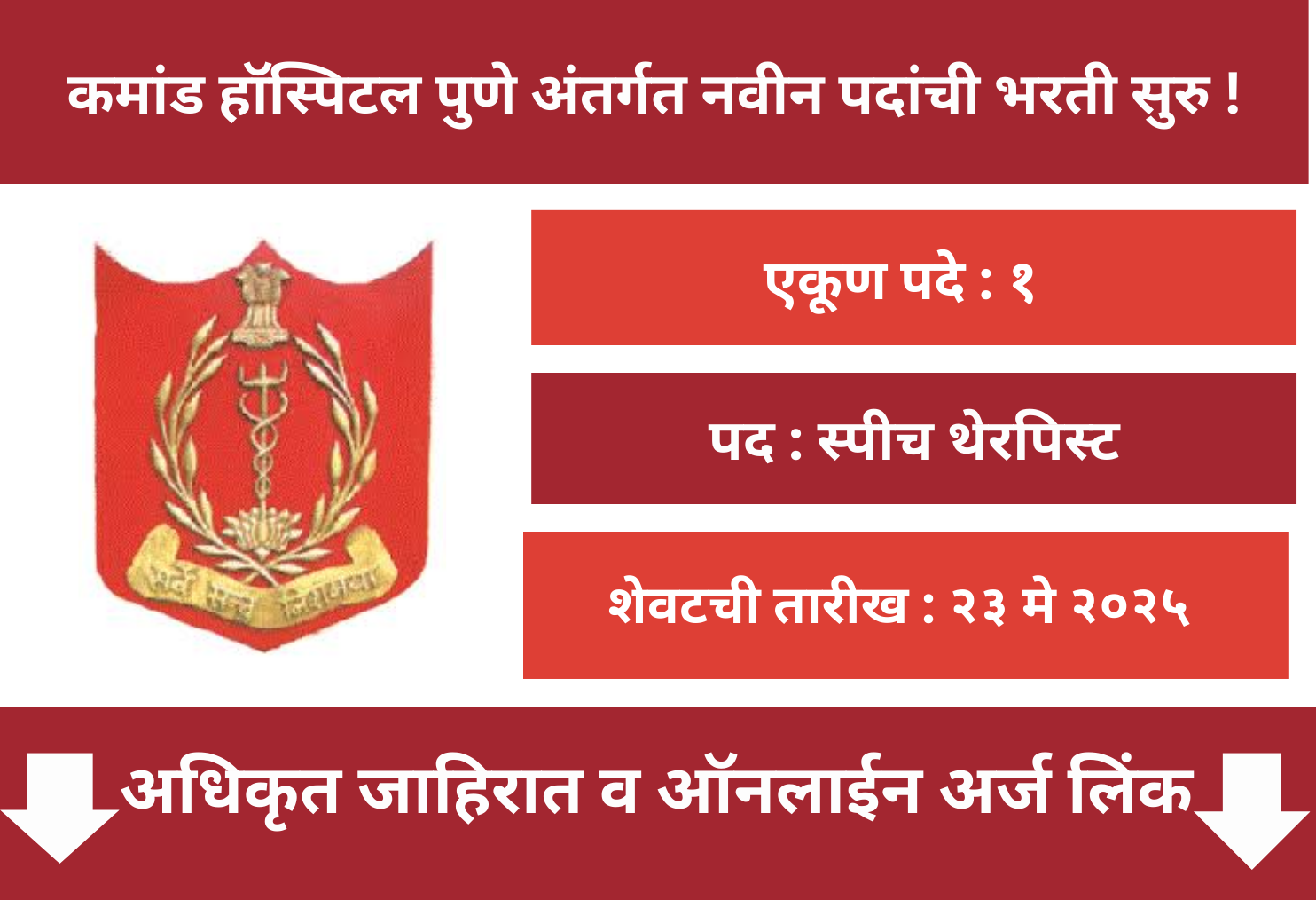 Command Hospital Pune Recruitment 2025