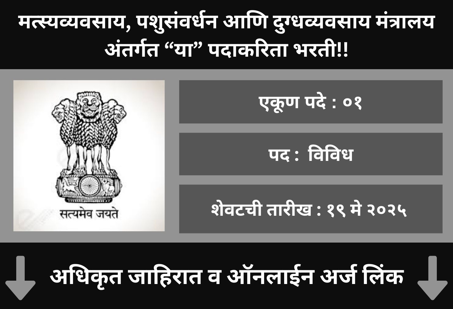 DHAD Recruitment 2025