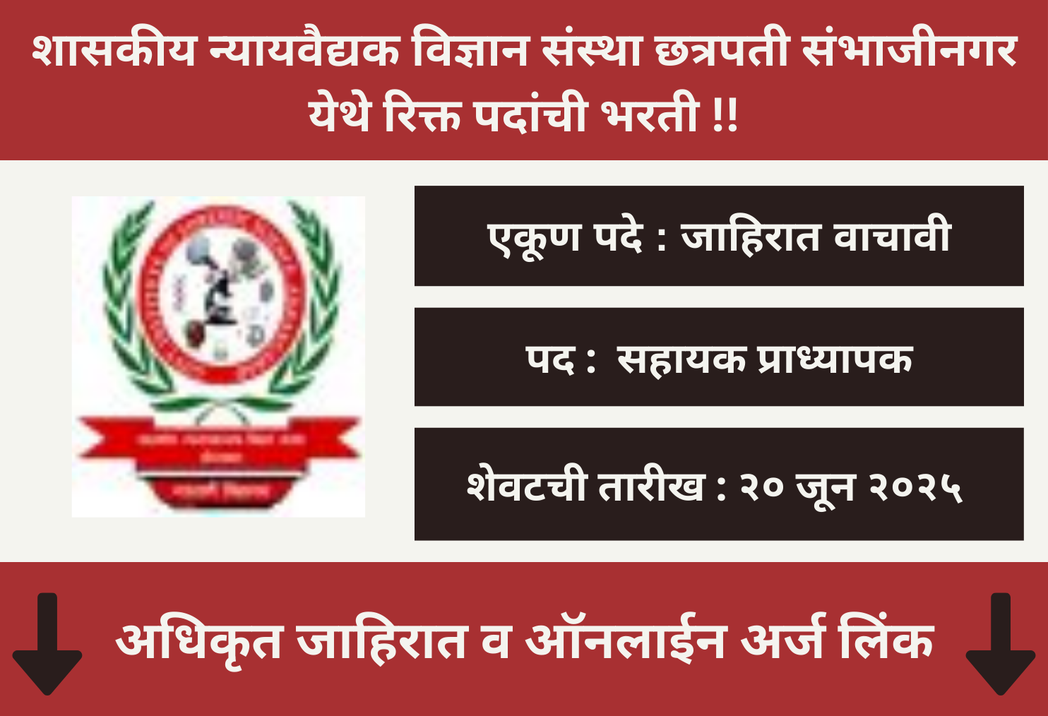 GIFSA Chhatrapati Sambhajinagar Recruitment 2025