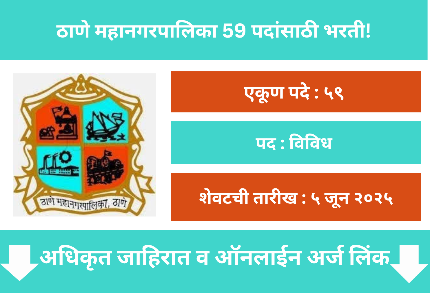 Thane Mahanagarpalika Recruitment 2025