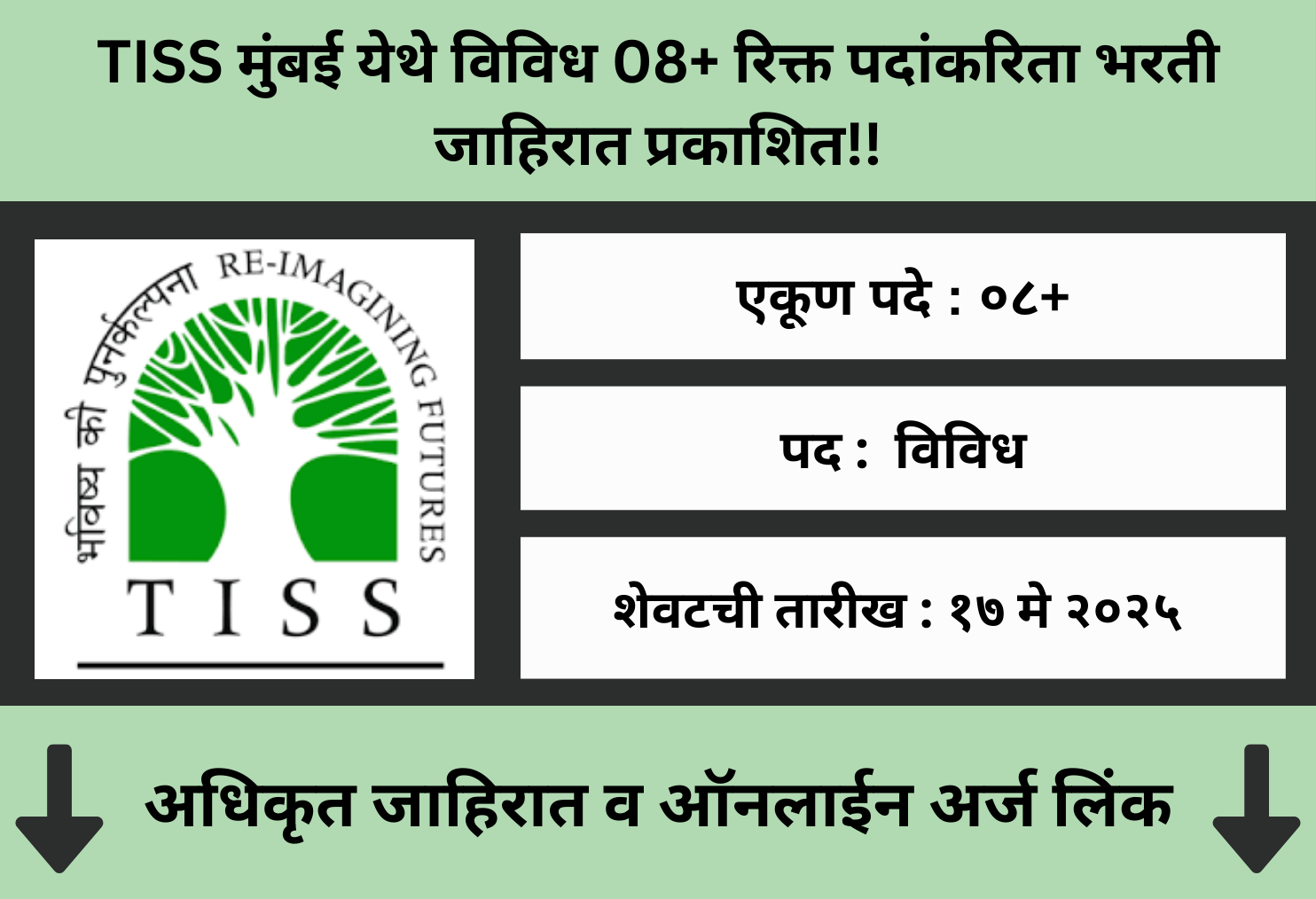TISS Mumbai Online Applications 2025