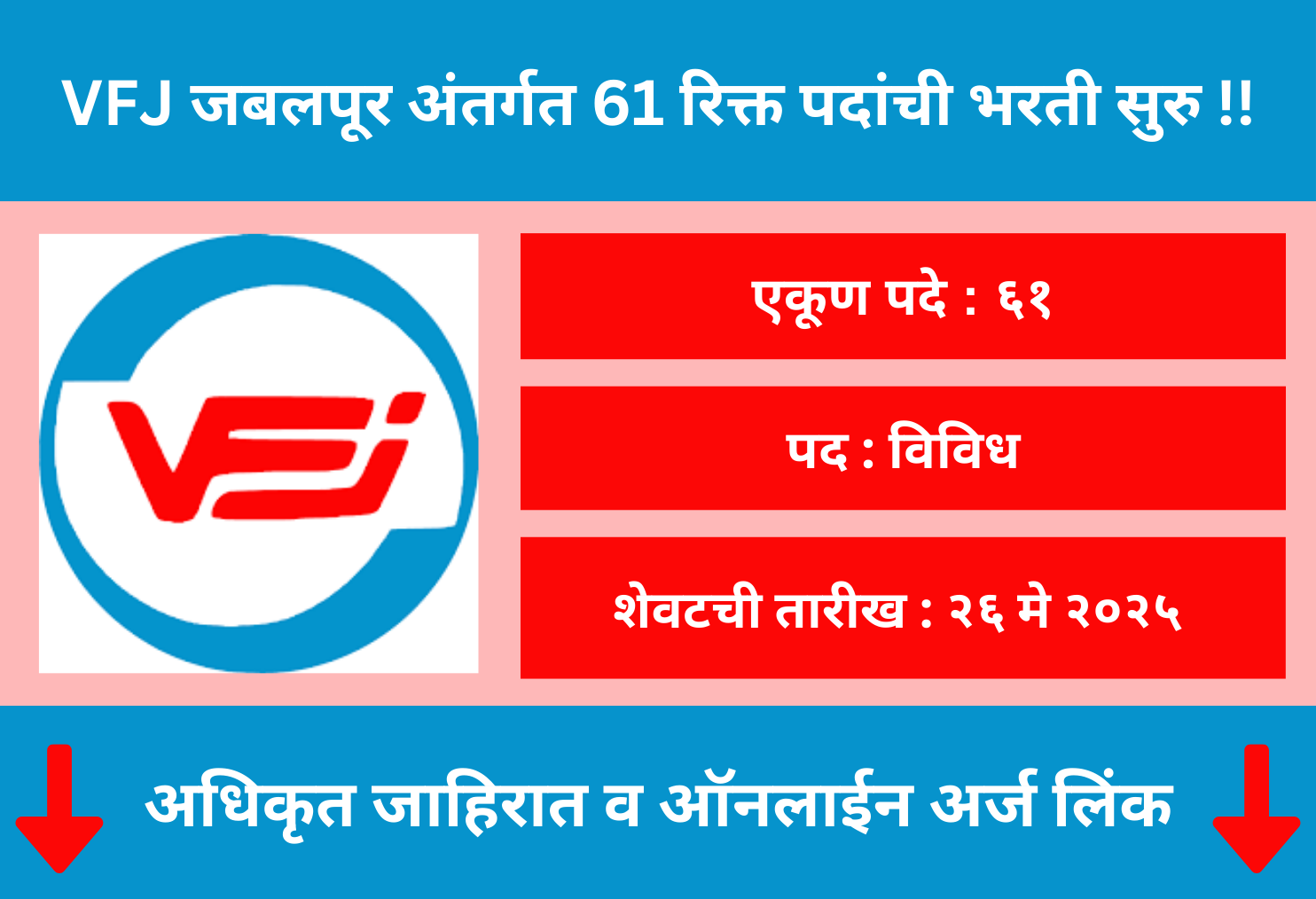 VFJ Jabalpur Recruitment 2025