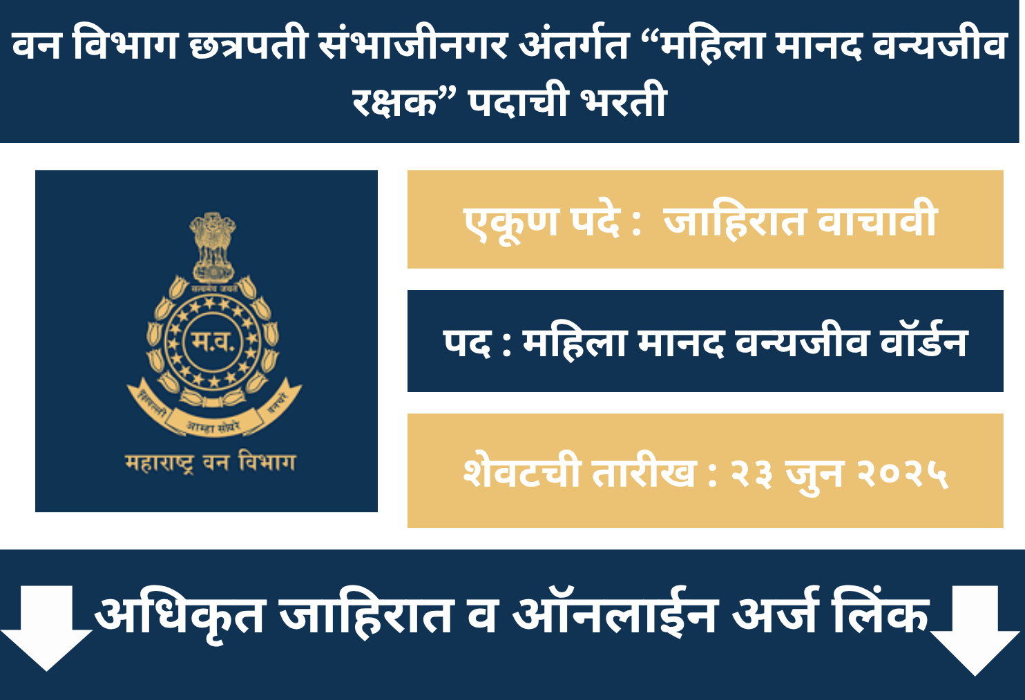 Van Vibhag Aurangabad Recruitment 2025