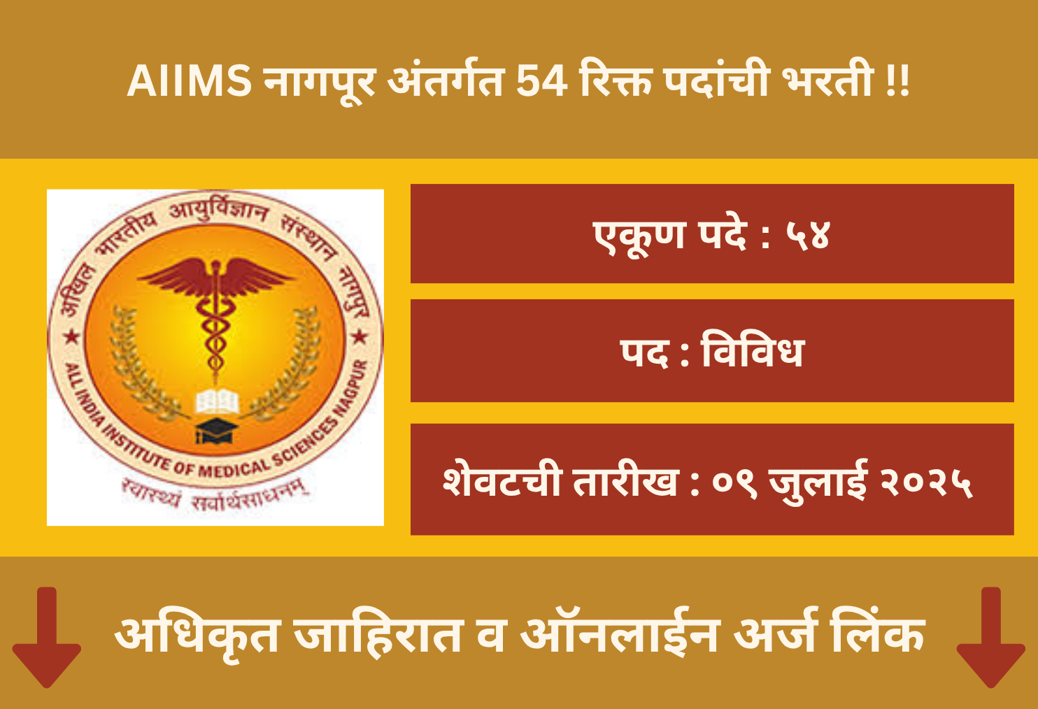 AIIMS Nagpur Recruitment 2025