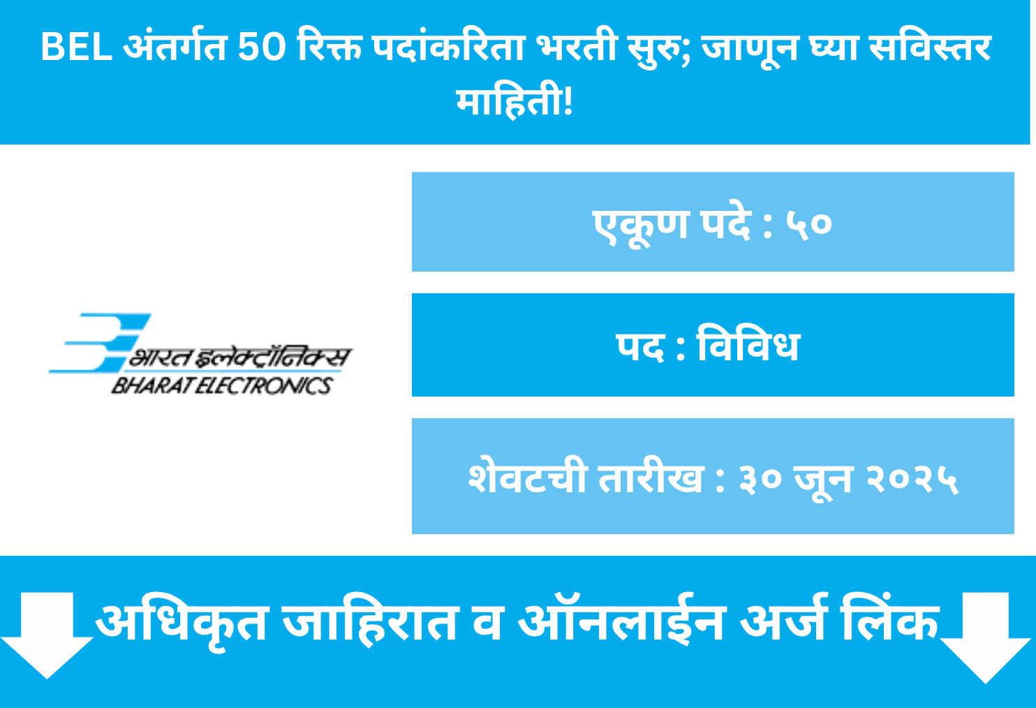 BEL Recruitment 2025