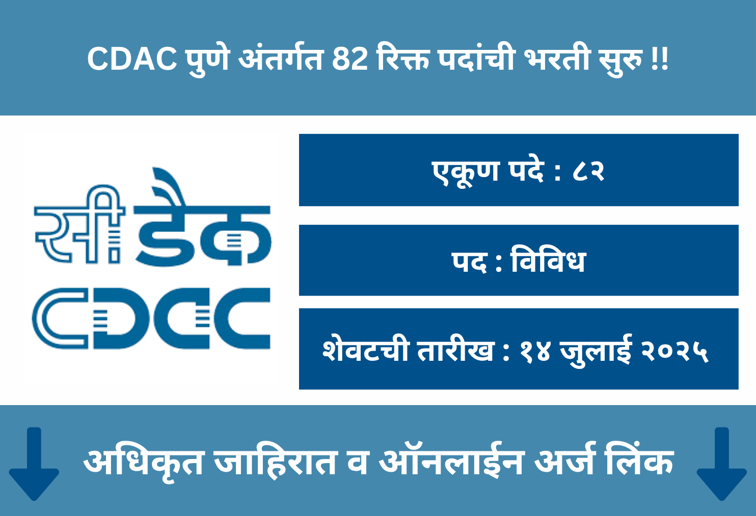 CDAC Pune Recruitment 2025