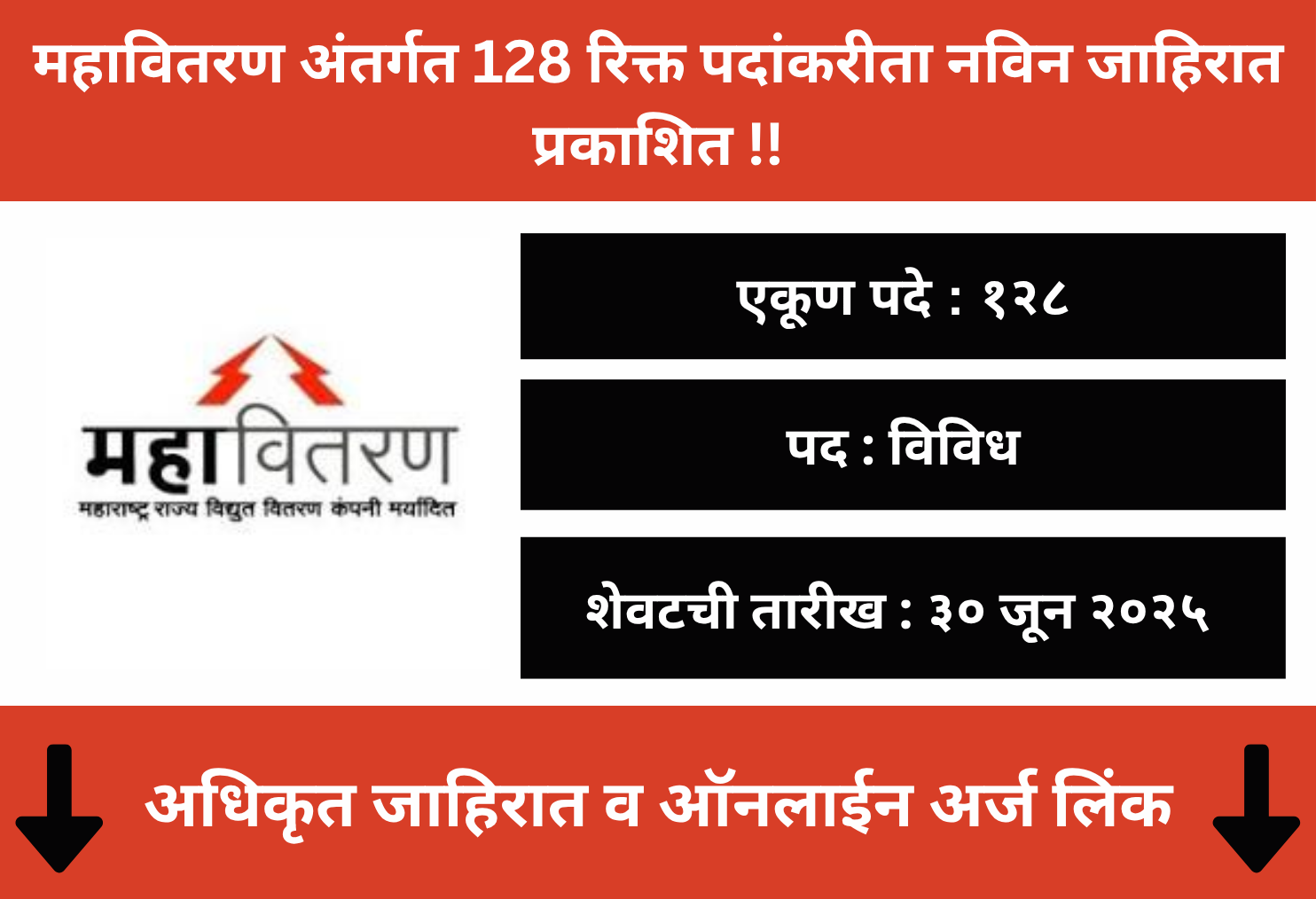 Mahavitaran Chandrapur Online Application 2025
