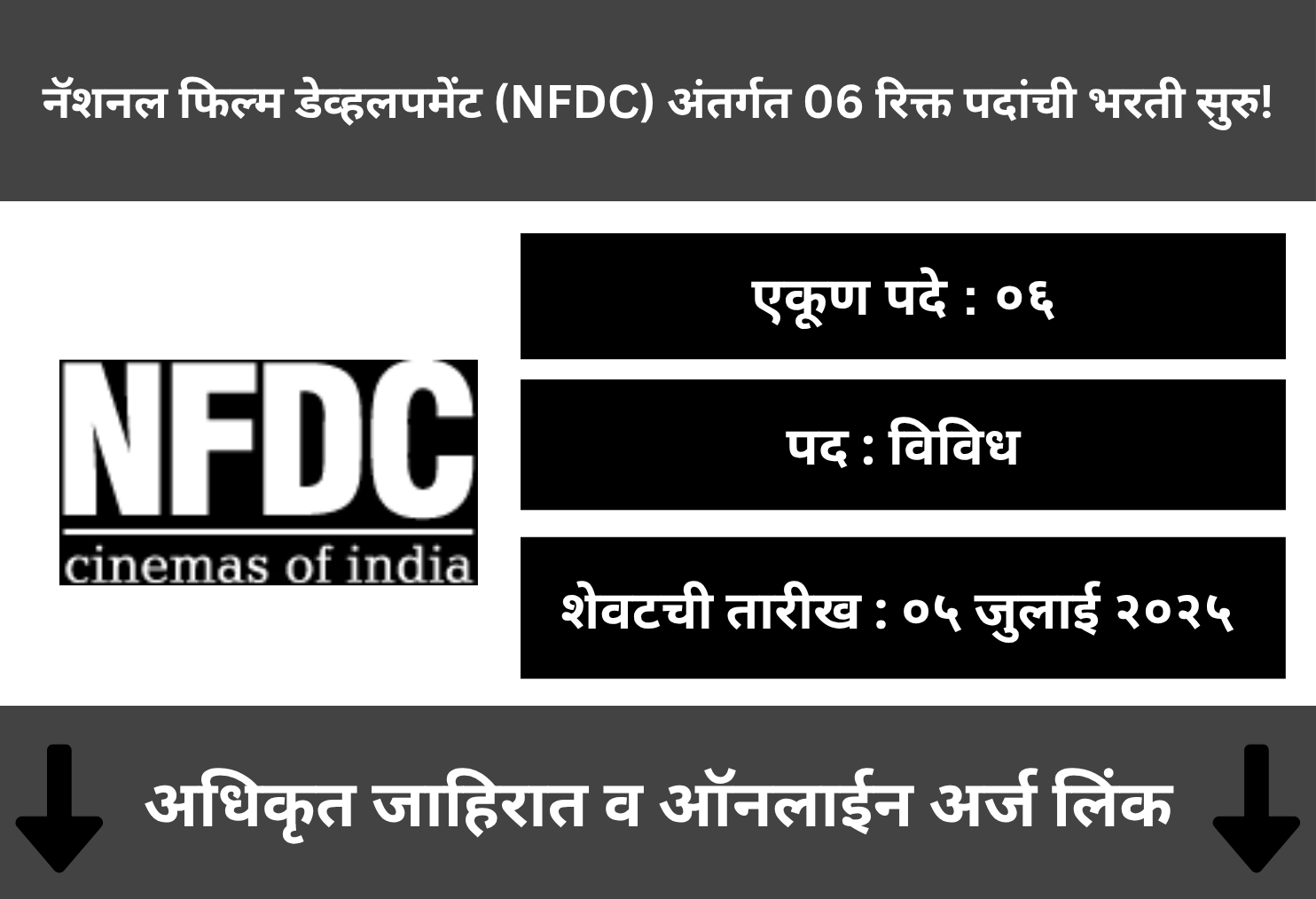 NFDC Mumbai Recruitment 2025