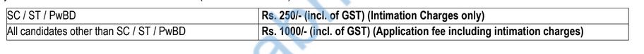 nicl Fee details