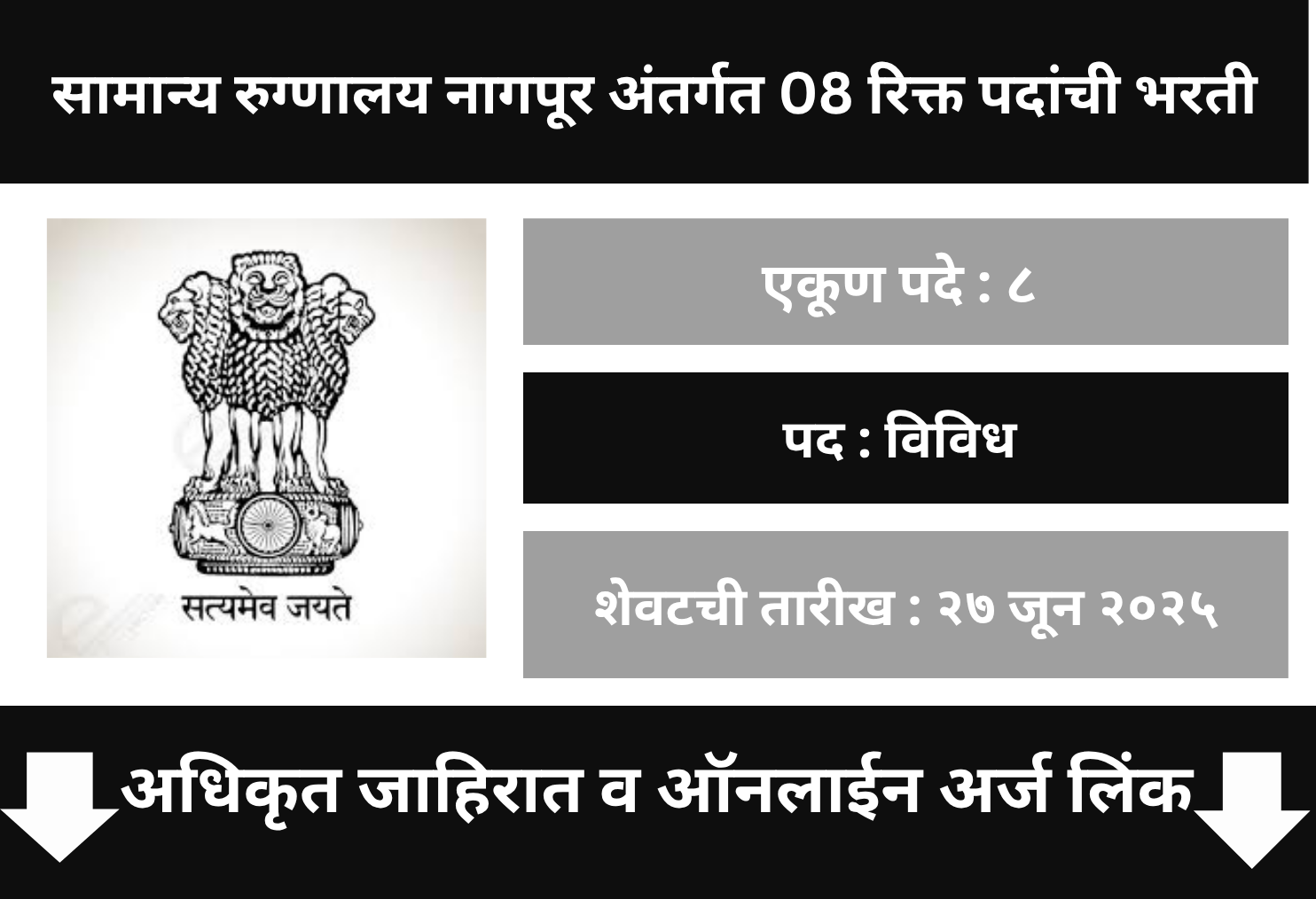 General Hospital Nagpur Recruitment 2025