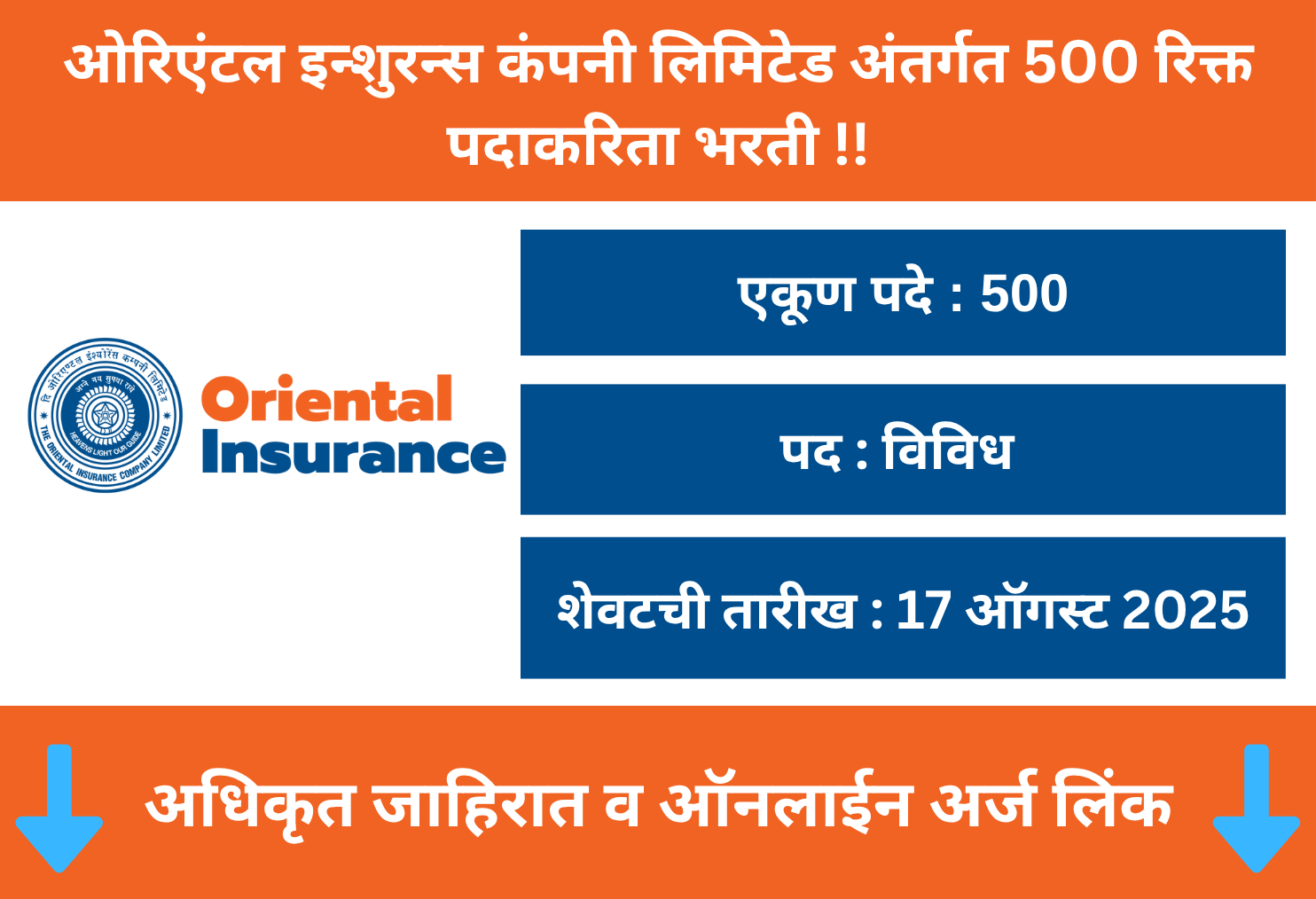 Oriental Insurance Company Online Application 2025