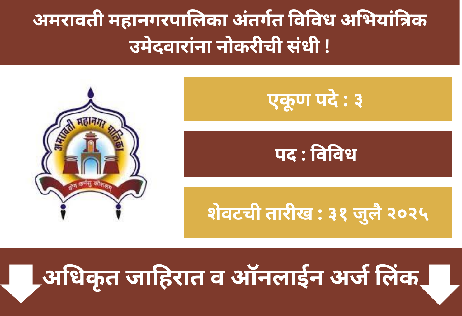 Amravati Mahanagarpalika Offline Application 2025
