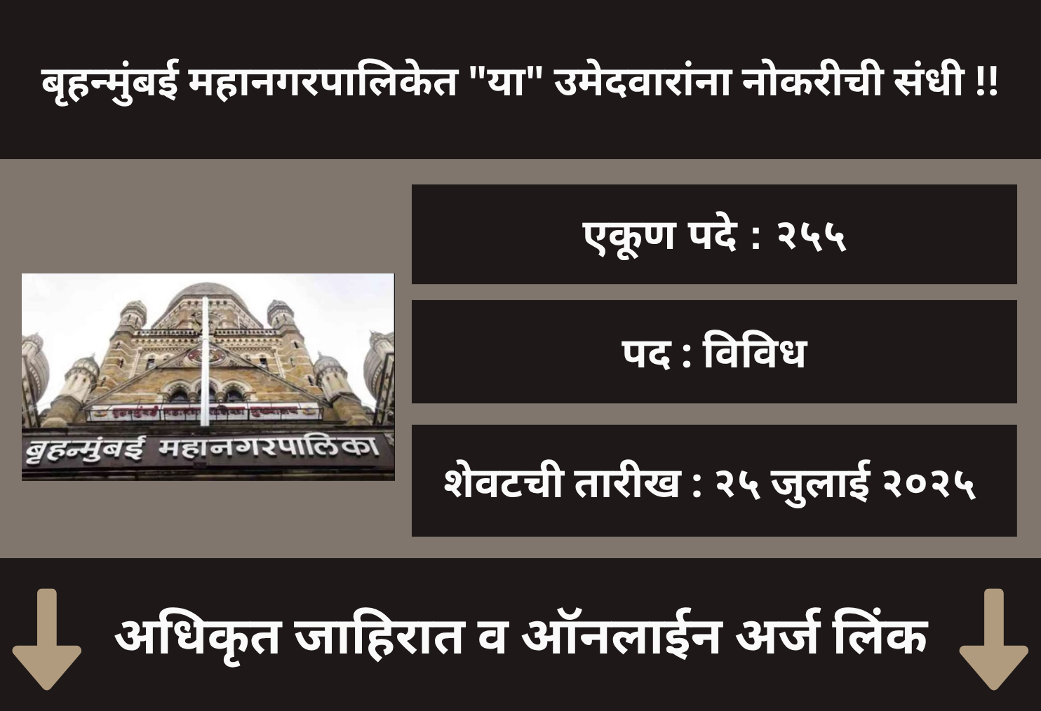 BMC Recruitment 2025