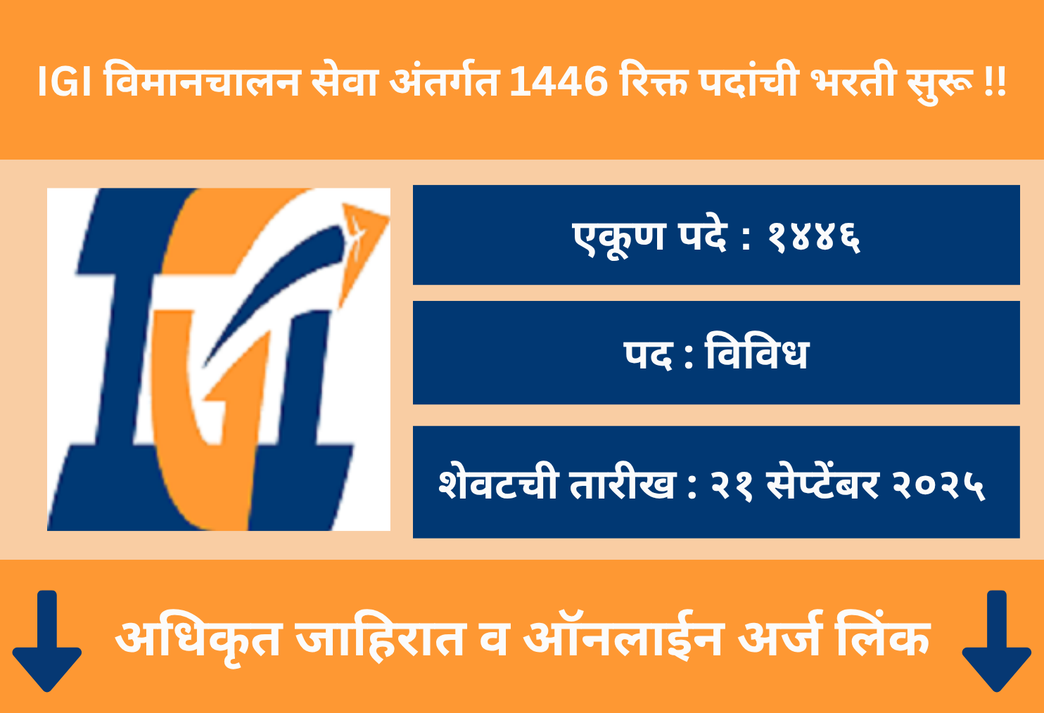 IGI Aviation Bharti 2025