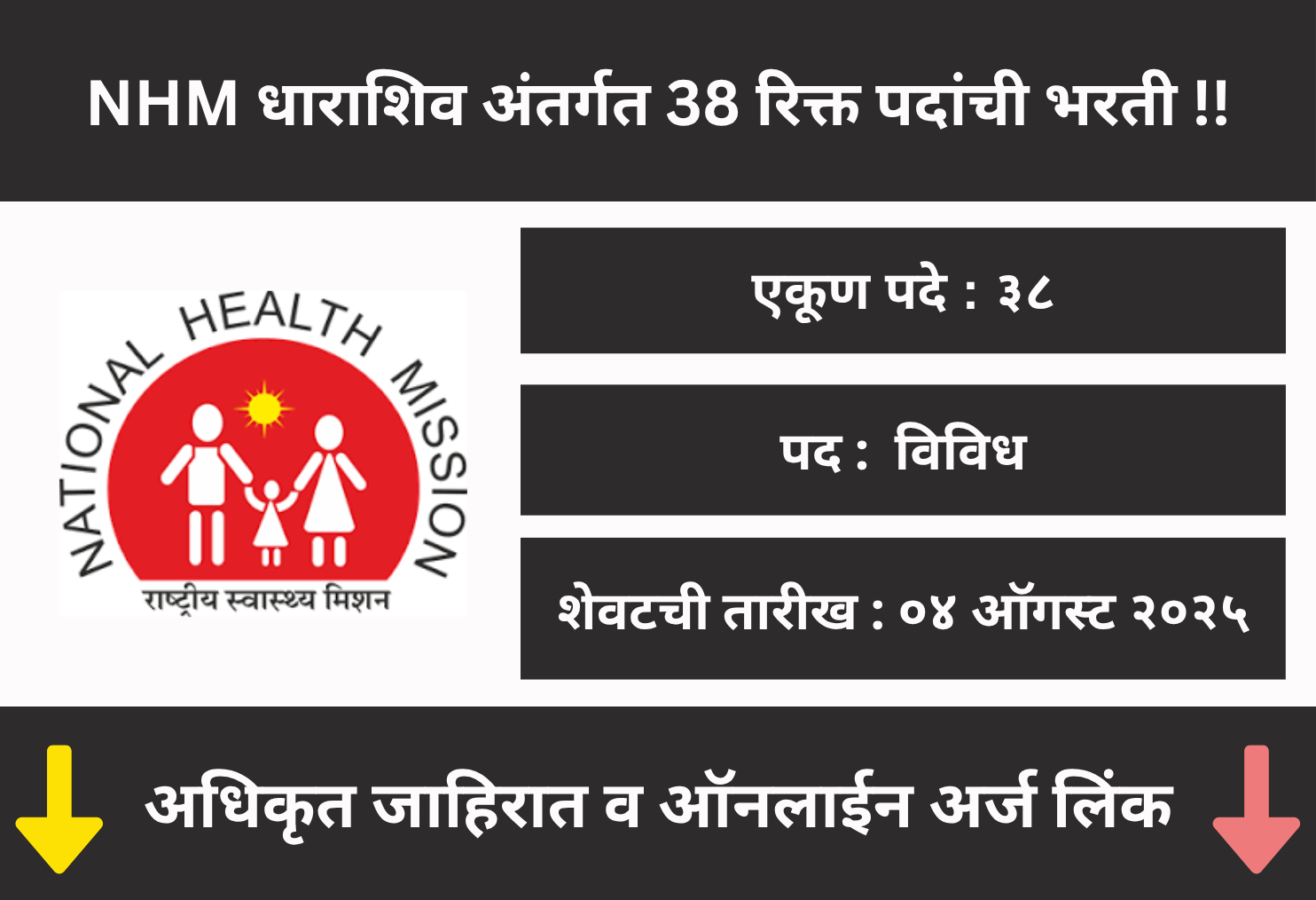 NHM Osmanabad Offline Application 2025