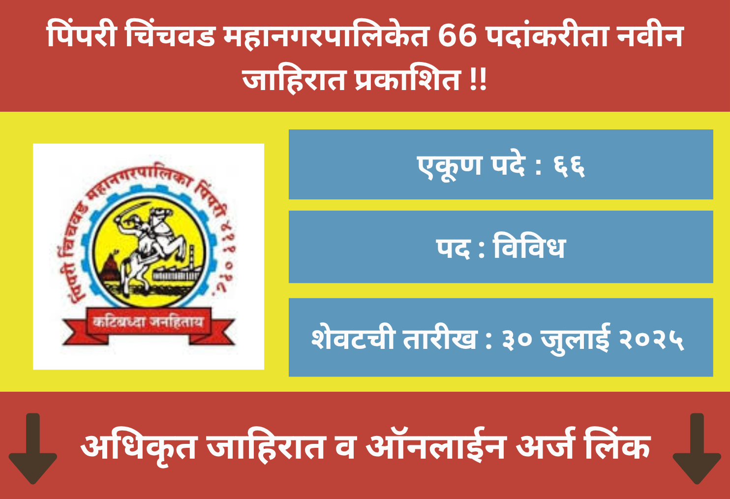 PCMC Recruitment 2025