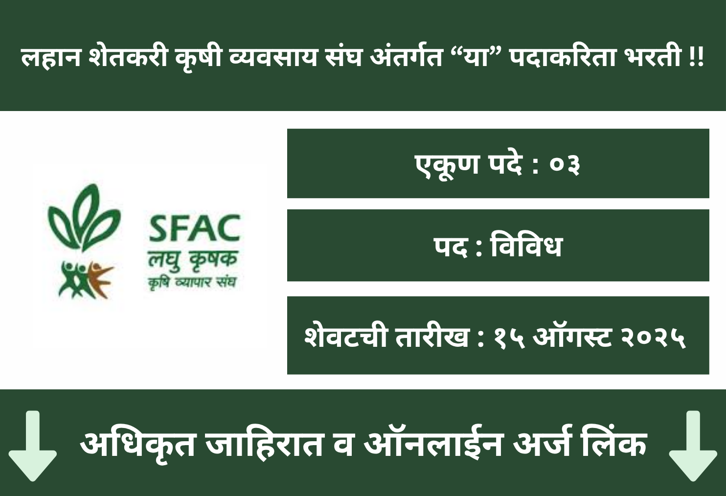 SFAC Offline Application 2025