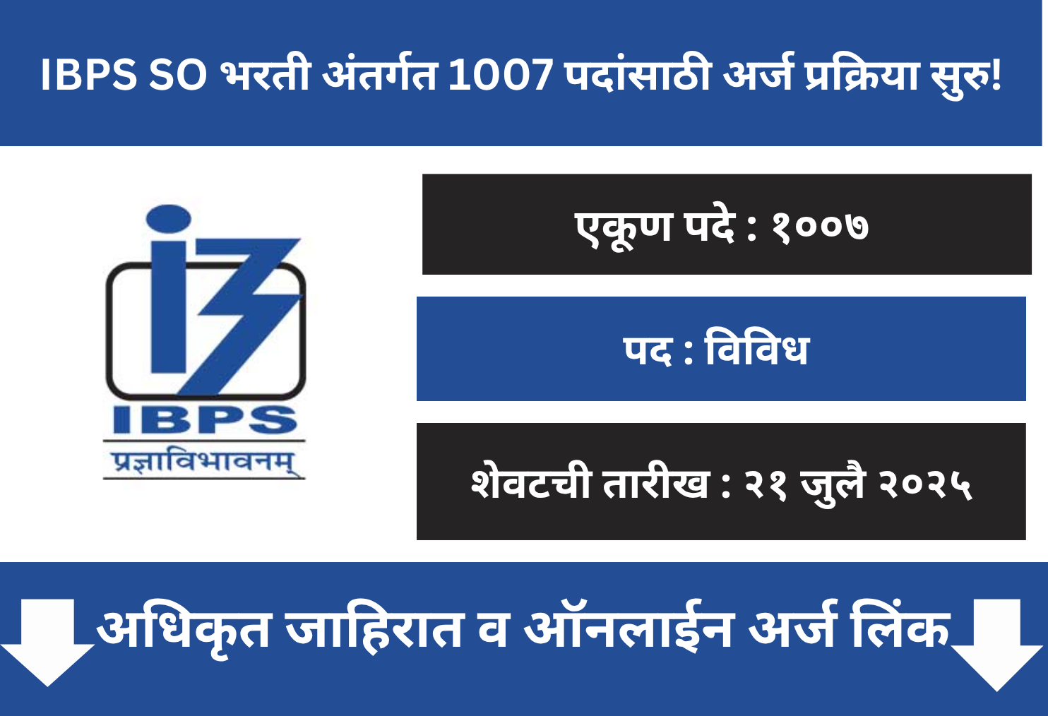 IBPS SO Online Application 2025