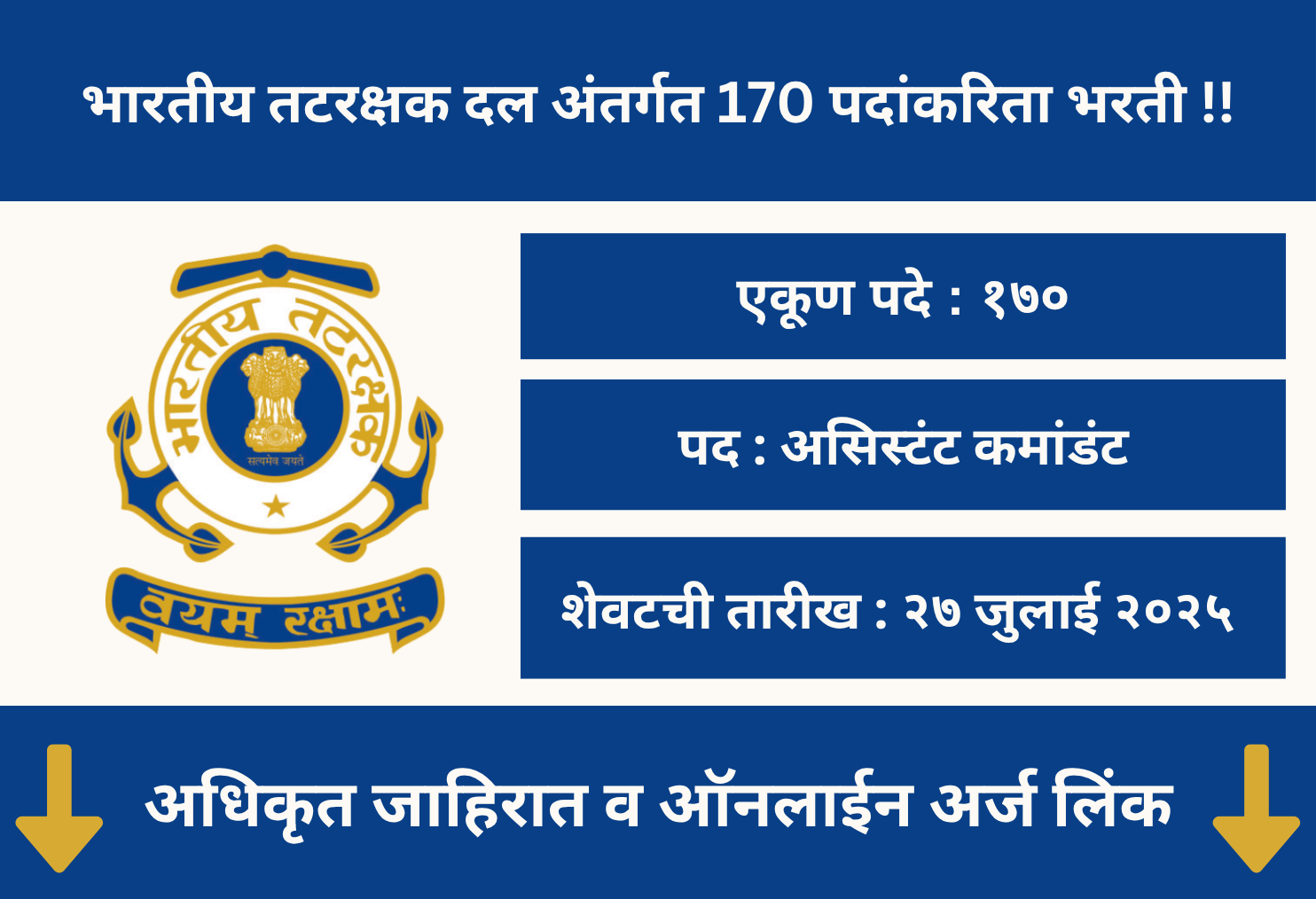  ICG Recruitment 2025